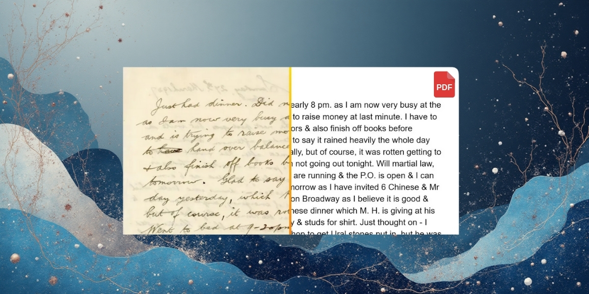 OCR process with the state-of-the-art AI models